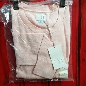 a new day- light pink sweater
